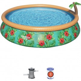 Бассейн BESTWAY FAST SET 457х84см, 9677л, фильтр насос 2006л/ч