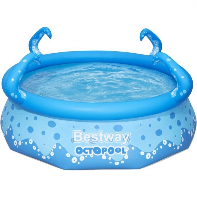 Бассейн BESTWAY MY FIRST POOL Осьминог 274x76см 3153л, от 3 лет 57397 BW Бассейн BESTWAY MY FIRST POOL Осьминог 274x76см 3153л, от 3 лет 57397 BW