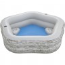 Детский надувной бассейн BESTWAY SPLASH PARADISE 213х206х53см, 575л, от 6 лет 54423 BW