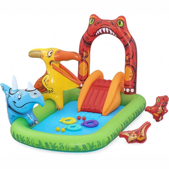 Игровой центр 241x140x137см BESTWAY JURASSIC SPLASH 53160 53160 BW Игровой центр 241x140x137см BESTWAY JURASSIC SPLASH 53160 53160 BW