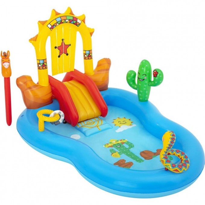 Игровой центр BESTWAY 264х188х140см "Дикий Запад" 53118 BW Игровой центр BESTWAY 264х188х140см "Дикий Запад" 53118 BW