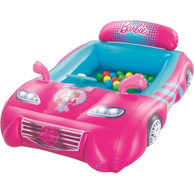 Игровой центр BESTWAY МАШИНА BARBIE 135х99х43 см, с мячами (25шт), от 2 лет 93207 BW Игровой центр BESTWAY МАШИНА BARBIE 135х99х43 см, с мячами (25шт), от 2 лет 93207 BW