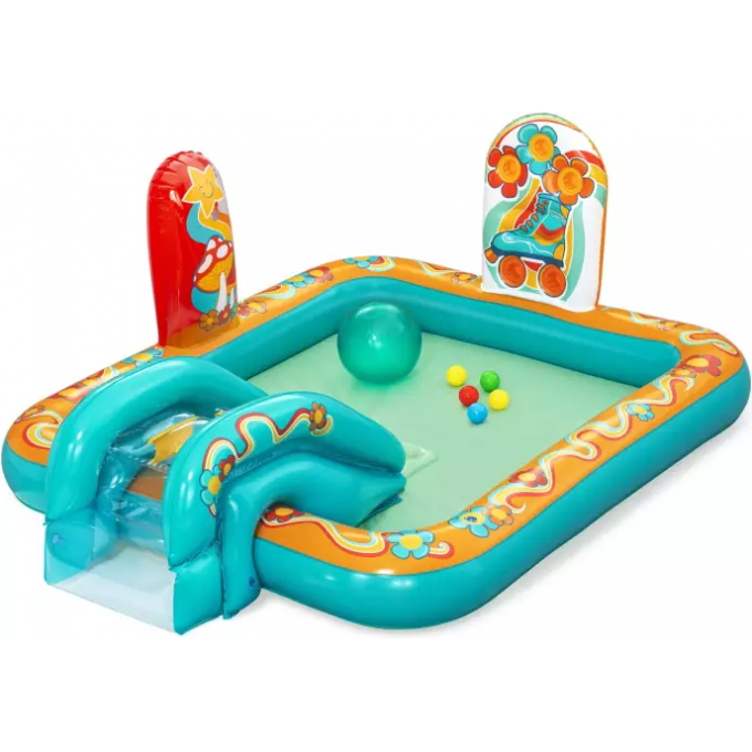 Игровой центр BESTWAY RETRO GROOVE PLAY CENTER 193х152х74см 53164 BW Игровой центр BESTWAY RETRO GROOVE PLAY CENTER 193х152х74см 53164 BW