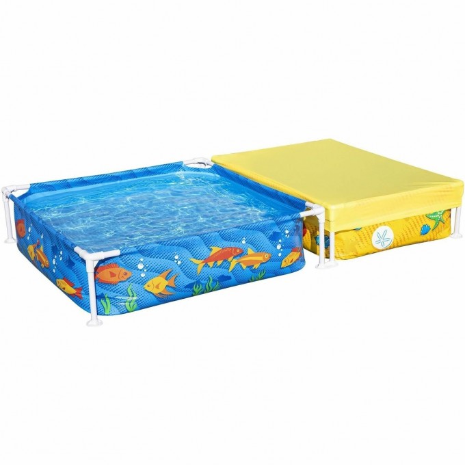 Каркасный бассейн BESTWAY 561CF MY FIRST POOL с песочницей 213х122х30,5см, 365л+200л 561CF BW Каркасный бассейн BESTWAY 561CF MY FIRST POOL с песочницей 213х122х30,5см, 365л+200л 561CF BW