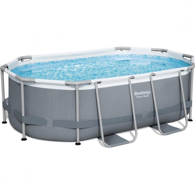 Каркасный бассейн BESTWAY POWER STEEL 305х200х84см, 3668л + фильтр-насос 1249л/ч, поплавок-дозатор 5614A BW Каркасный бассейн BESTWAY POWER STEEL 305х200х84см, 3668л + фильтр-насос 1249л/ч, поплавок-дозатор 5614A BW