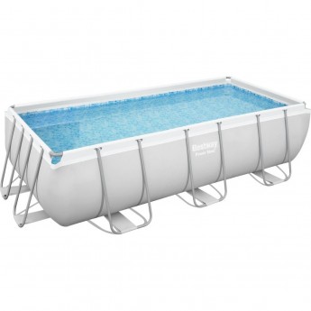 Каркасный бассейн BESTWAY POWER STEEL 404х201х100см, 6478л, песчаный фильтр-насос