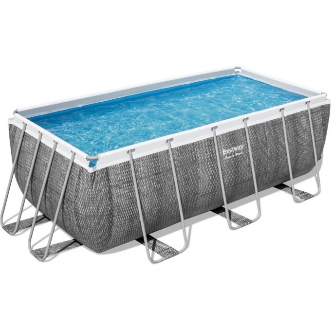 Каркасный бассейн BESTWAY POWER STEEL 412х201х122см, 8124л + фильтр-насос 2006 л/ч, лестница 56722 BW Каркасный бассейн BESTWAY POWER STEEL 412х201х122см, 8124л + фильтр-насос 2006 л/ч, лестница 56722 BW
