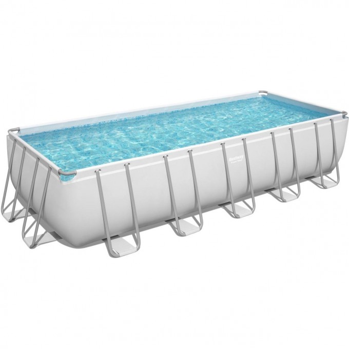Каркасный бассейн BESTWAY POWER STEEL 640х274х132см, 19281л 5612B BW Каркасный бассейн BESTWAY POWER STEEL 640х274х132см, 19281л 5612B BW