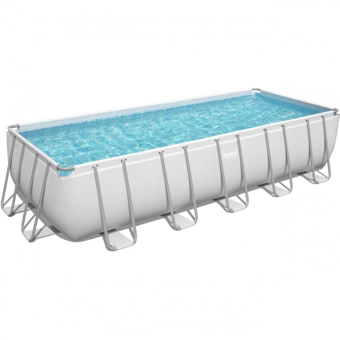 Каркасный бассейн BESTWAY POWER STEEL 640х274х132см, 19281л + фильтр-насос 5678 л/ч, тент, лестница 5611Z BW Каркасный бассейн BESTWAY POWER STEEL 640х274х132см, 19281л + фильтр-насос 5678 л/ч, тент, лестница 5611Z BW