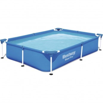 Каркасный бассейн BESTWAY STEEL PRO 221х150х43см, 1200л