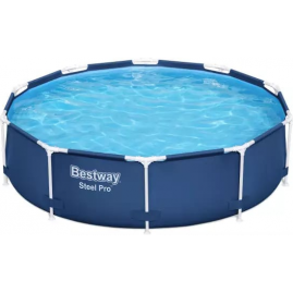 Каркасный бассейн BESTWAY STEEL PRO 305х76см, 4678л Каркасный бассейн BESTWAY STEEL PRO 305х76см, 4678л