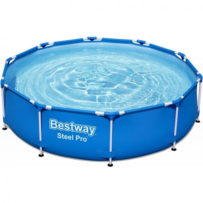 Каркасный бассейн BESTWAY STEEL PRO 305х76см, 4678л 56677 BW Каркасный бассейн BESTWAY STEEL PRO 305х76см, 4678л 56677 BW