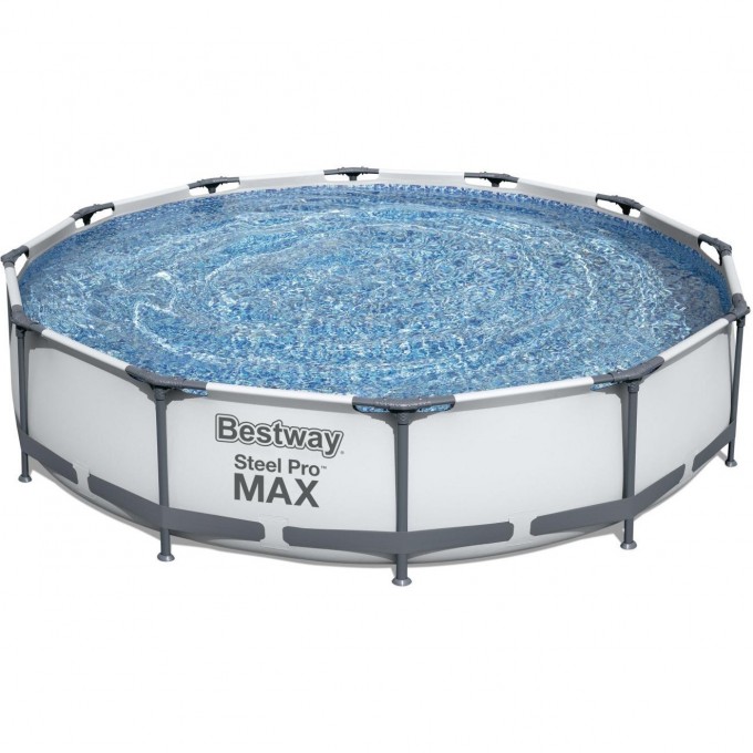 Каркасный бассейн BESTWAY STEEL PRO MAX 366х76см, 6473л + фильтр-насос 1249 л/ч 56416 BW Каркасный бассейн BESTWAY STEEL PRO MAX 366х76см, 6473л + фильтр-насос 1249 л/ч 56416 BW
