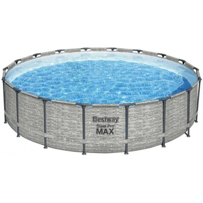 Каркасный бассейн BESTWAY STEEL PRO MAX 5618Y 549х122см, 23062л, фильтр-насос 5678л/ч, лестница, тент 5618Y BW Каркасный бассейн BESTWAY STEEL PRO MAX 5618Y 549х122см, 23062л, фильтр-насос 5678л/ч, лестница, тент 5618Y BW