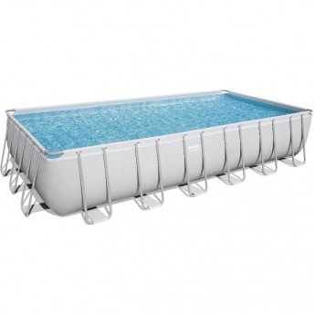 Каркасный прямоугольный бассейн BESTWAY 732х366х132см, 30045 л