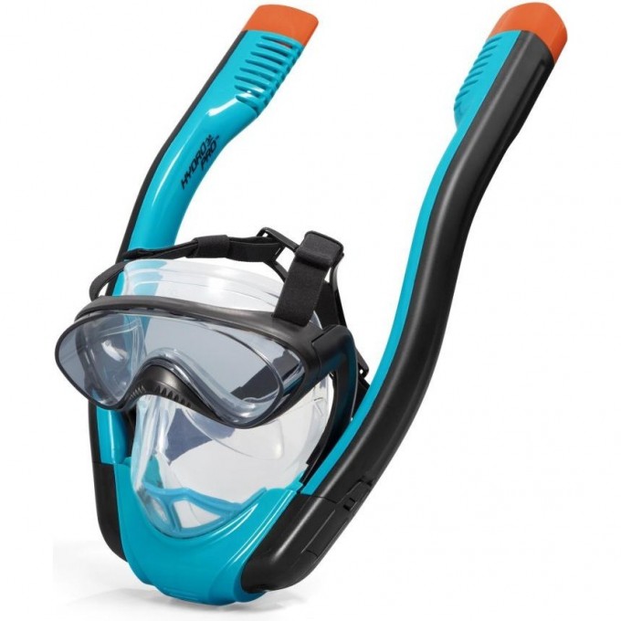 Маска полнолицевая для снорклинга BESTWAY SEACLEAR FLOWTECH, р-р L/XL 24058 BW Маска полнолицевая для снорклинга BESTWAY SEACLEAR FLOWTECH, р-р L/XL 24058 BW