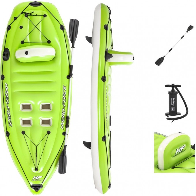 Надувная байдарка BESTWAY KORACLE, 270x100см, до 150кг 65097 BW Надувная байдарка BESTWAY KORACLE, 270x100см, до 150кг 65097 BW