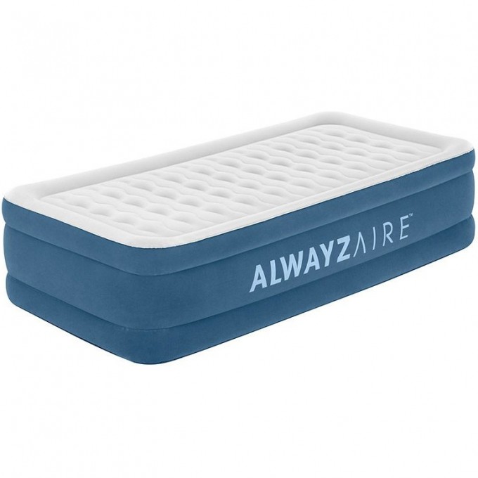 Надувная кровать BESTWAY ALWAYZAIRE 97х191х46см, встр.насос 220В с автоподкачкой, до 150кг 6713P BW Надувная кровать BESTWAY ALWAYZAIRE 97х191х46см, встр.насос 220В с автоподкачкой, до 150кг 6713P BW