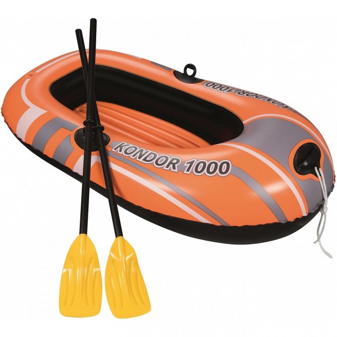 Надувная лодка BESTWAY KONDOR 1000 155х97см, до 80кг 61078 BW Надувная лодка BESTWAY KONDOR 1000 155х97см, до 80кг 61078 BW
