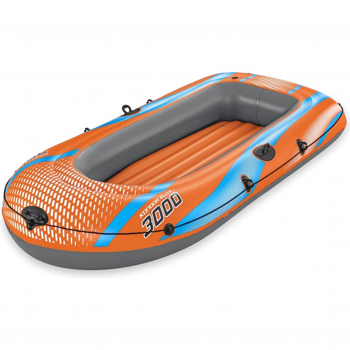 Надувная лодка BESTWAY KONDOR ELITE 3000 61143 246х122 см, до 200кг 61143 BW Надувная лодка BESTWAY KONDOR ELITE 3000 61143 246х122 см, до 200кг 61143 BW