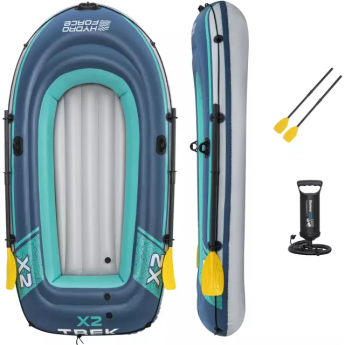 Надувная лодка BESTWAY TREK X2 RAFT SET 232х118 см (до 250 кг) Надувная лодка BESTWAY TREK X2 RAFT SET 232х118 см (до 250 кг)