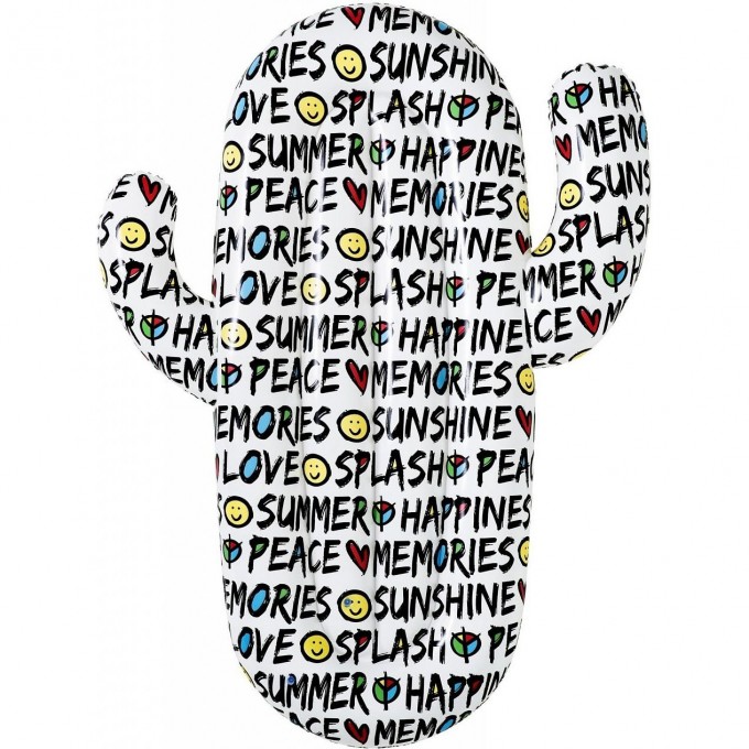 Надувной матрас BESTWAY SUMMER QUOTES 43260 185х155 см 43260 BW Надувной матрас BESTWAY SUMMER QUOTES 43260 185х155 см 43260 BW