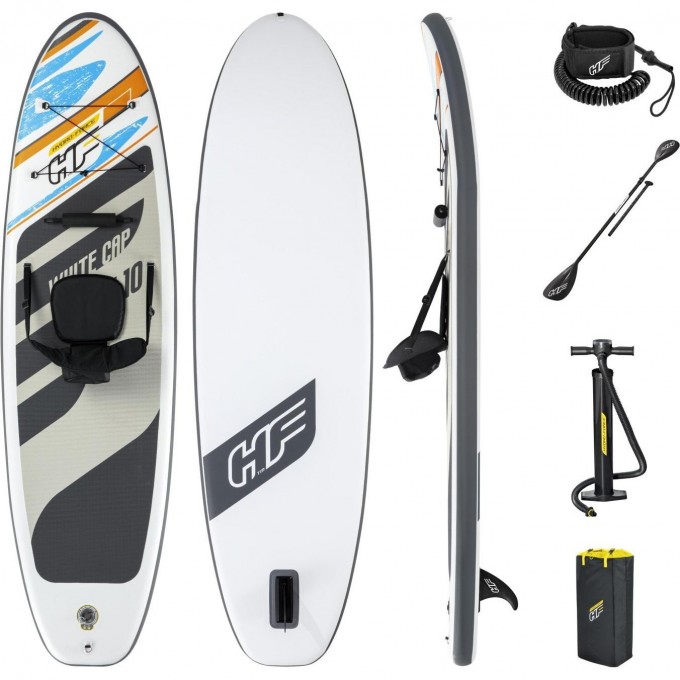 SUP-доска-каяк BESTWAY WHITE CAP 305х84х12см, до 120кг 65341 BW SUP-доска-каяк BESTWAY WHITE CAP 305х84х12см, до 120кг 65341 BW