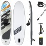 SUP-доска-каяк BESTWAY WHITE CAP 305х84х12см, до 120кг 65341 BW