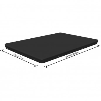 Тент для каркасного бассейна BESTWAY POWER STEEL POOLS 282x196x84 см