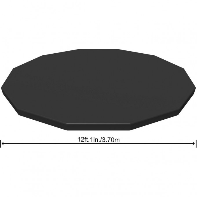 Тент для каркасного бассейна BESTWAY STEEL PRO POOLS, STEEL PRO MAX POOLS, HYDRIUM SPLASHER POOLS 366 см (d 366см) 58037 BW Тент для каркасного бассейна BESTWAY STEEL PRO POOLS, STEEL PRO MAX POOLS, HYDRIUM SPLASHER POOLS 366 см (d 366см) 58037 BW